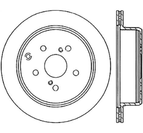 StopTech Drilled Sport Brake Rotor