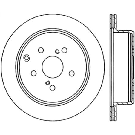 StopTech Drilled Sport Brake Rotor