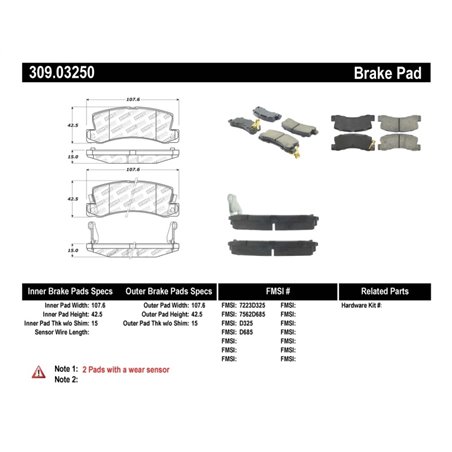 StopTech Performance Brake Pads