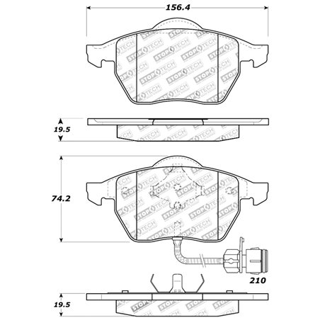 StopTech Performance Brake Pads