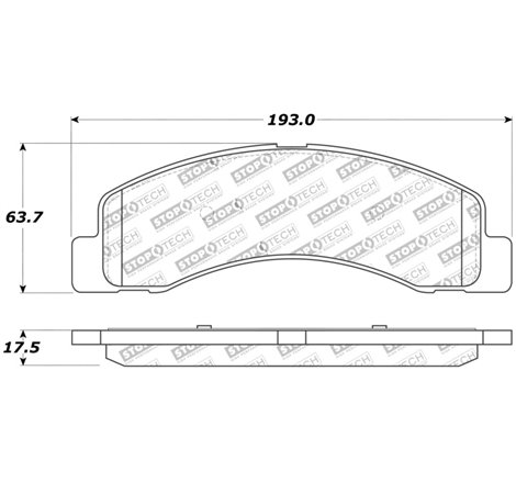 StopTech Performance Brake Pads