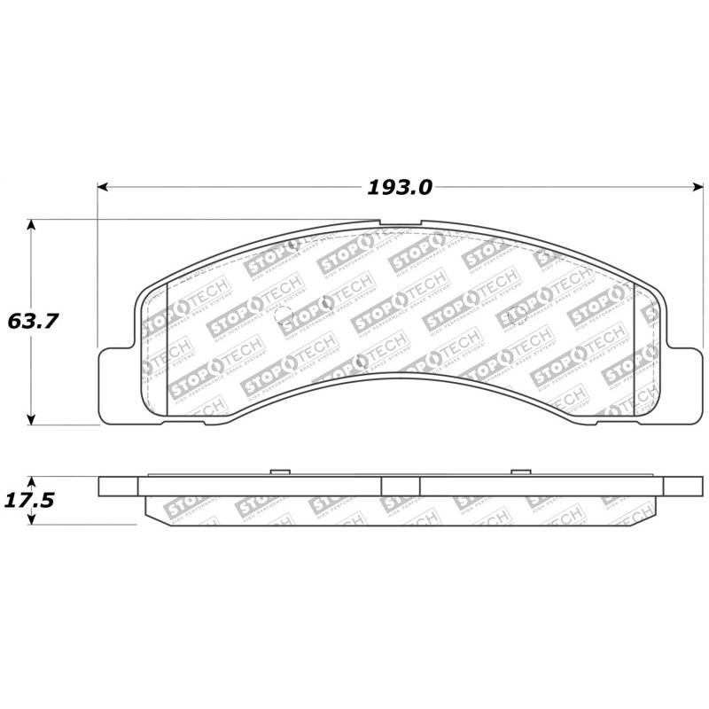 StopTech Performance Brake Pads