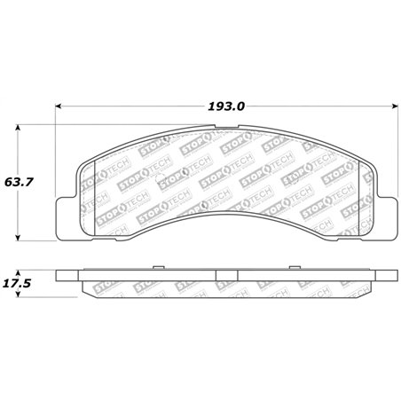 StopTech Performance Brake Pads