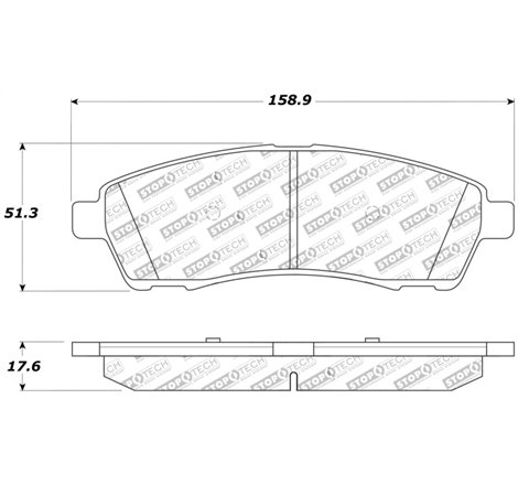 StopTech Performance Brake Pads