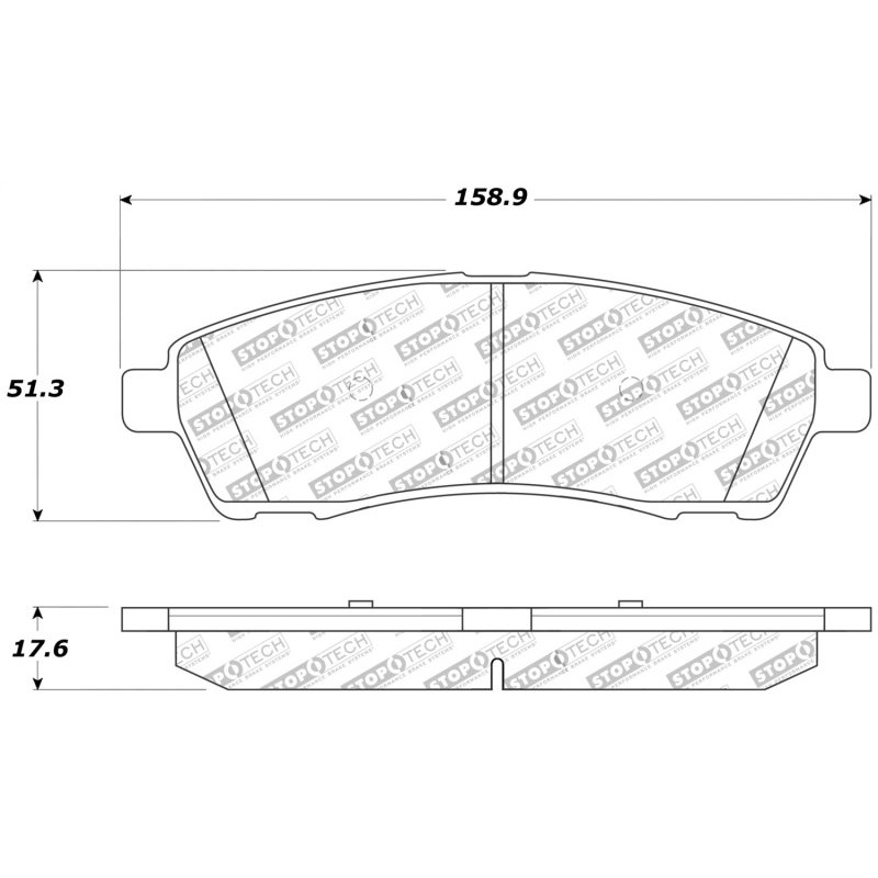 StopTech Performance Brake Pads