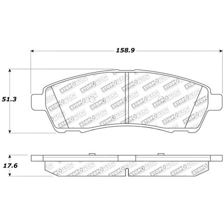 StopTech Performance Brake Pads