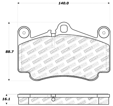 StopTech Performance Brake Pads