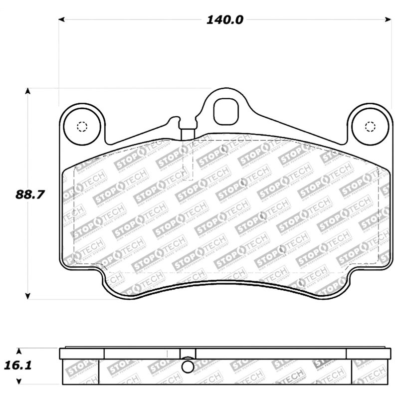 StopTech Performance Brake Pads