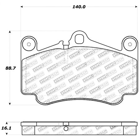 StopTech Performance Brake Pads