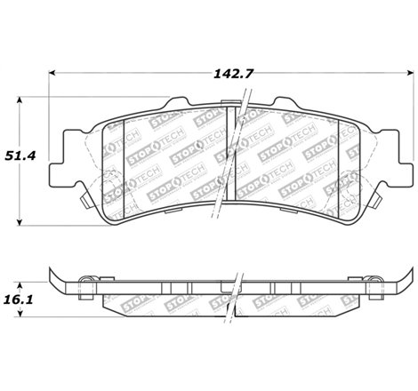 StopTech Performance Brake Pads