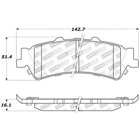 StopTech Performance Brake Pads