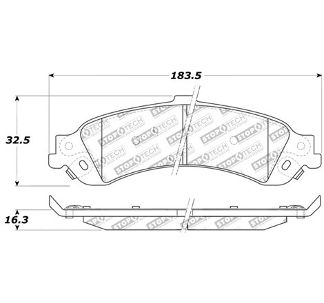 StopTech Performance Brake Pads