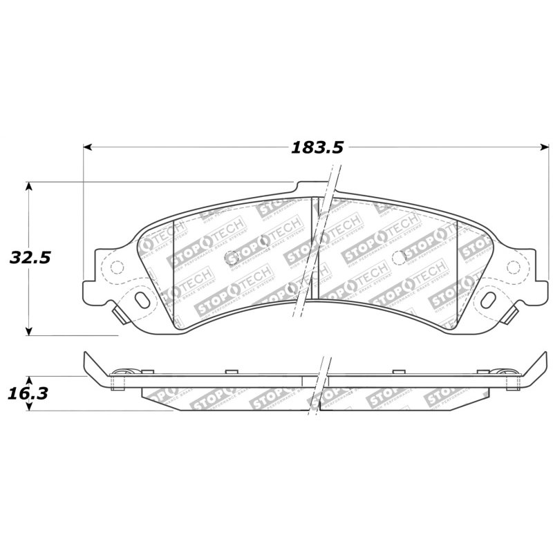 StopTech Performance Brake Pads