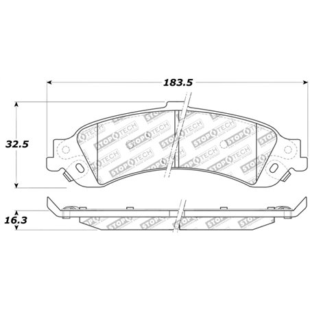 StopTech Performance Brake Pads