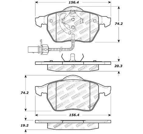 StopTech Performance Brake Pads