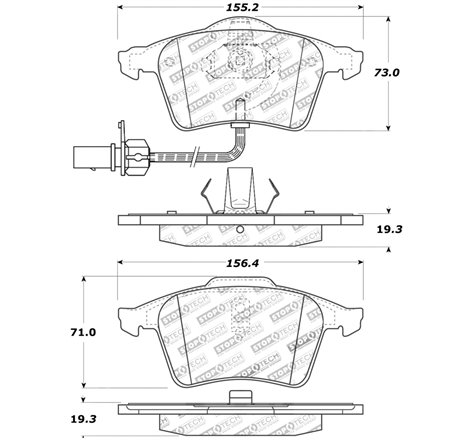 StopTech Performance Brake Pads