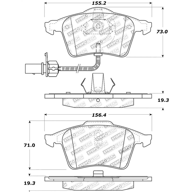 StopTech Performance Brake Pads