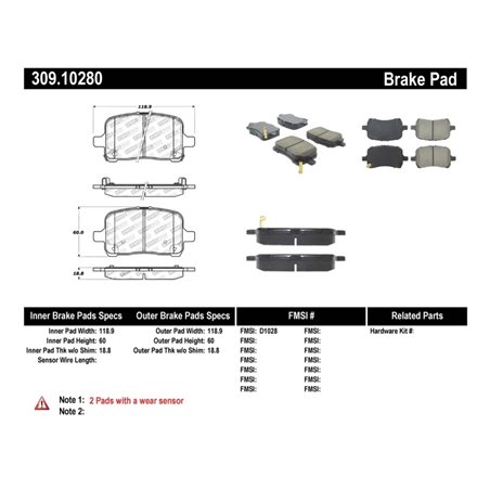 StopTech Performance Brake Pads