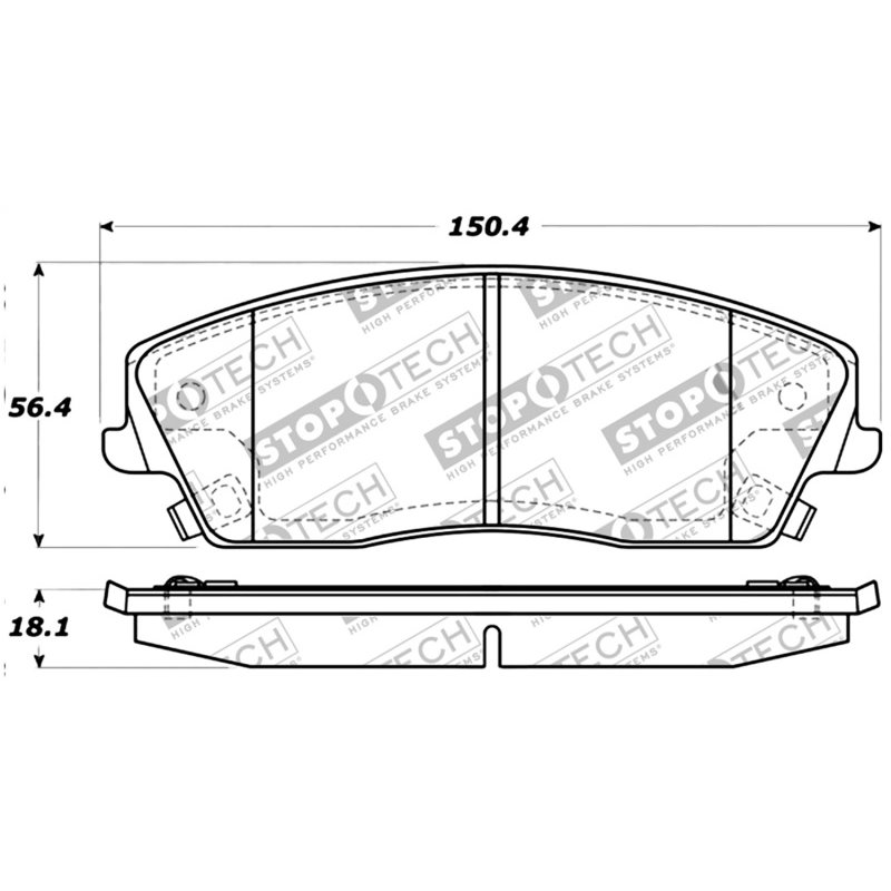 StopTech Performance Brake Pads