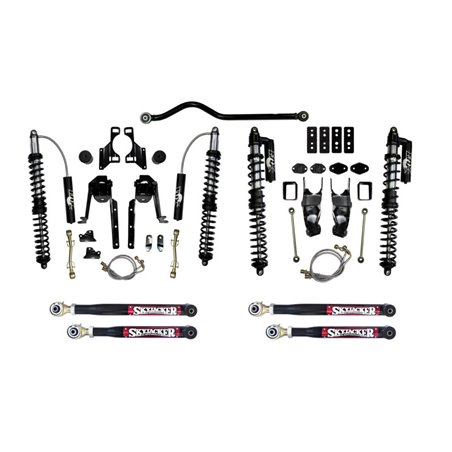 Skyjacker 07-17 Jeep Wrangler (JK) 5-6in Short Arm LeDuc Series Coil-Over Kit (Pitman Arm Required) 