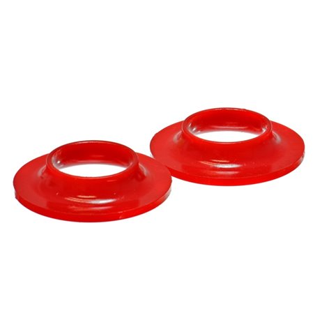 Energy Suspension Universal 2 1/8in ID 4 1/8in OD 13/16in H Red Coil Spring Isolators (2 per set)