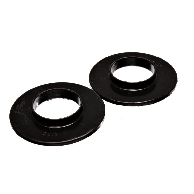 Energy Suspension Universal 2 3/16in ID 4 9/16in OD 5/8in H Black Coil Spring Isolators (2 per set)