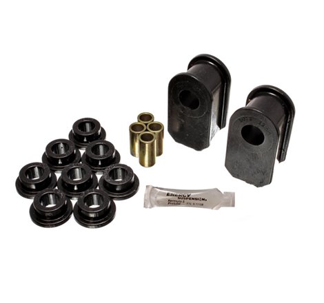 Energy Suspension Ford F100/150/250 Blk Fr & Rr A Style 1in Dia Sway Bar 3-1/2in Tall Bushing Sets