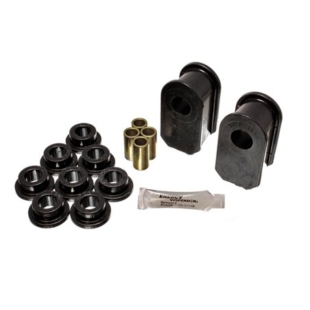 Energy Suspension Ford F100/150/250 Blk Fr & Rr A Style 1in Dia Sway Bar 3-1/2in Tall Bushing Sets