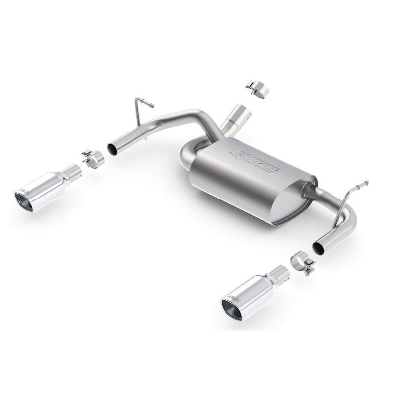 Borla 12-16 Jeep Wrangler 3.6L AT/MT 4WD Single Split Rr Exit Touring Exhaust (rear section only)