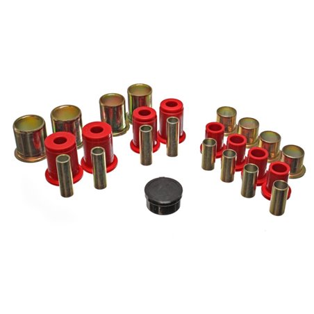 Energy Suspension Universal Red Control Arm Bushing Set - Complete Set