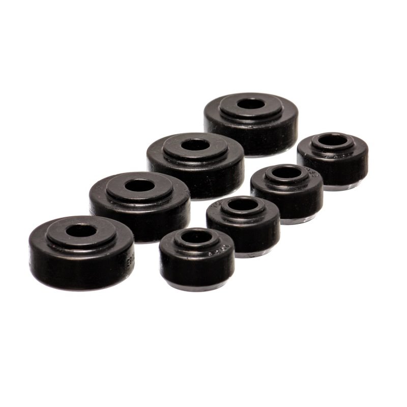 Energy Suspension 86-95 Ford Taurus Black Rear Strut Rod Bushing Set (Sedan ONLY)