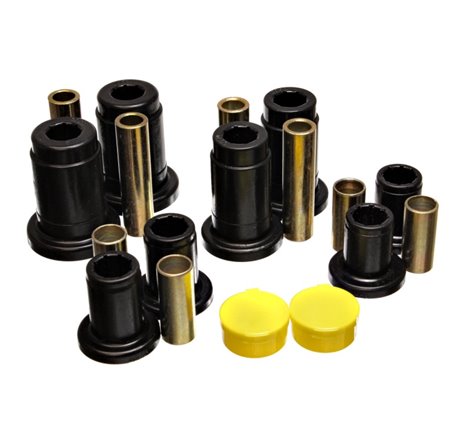 Energy Suspension 92-97 Mercury Gr Marquis / 92-97 Ford Crown Victoria Blk Front End C/A Bushing Set