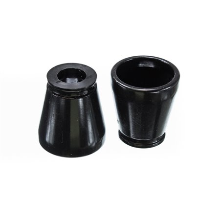 Energy Suspension 62-76 Chrysler A-Body / 62-79 B-Body / 70-74 E-Body Blk Torsion Bar Dust Boot Set