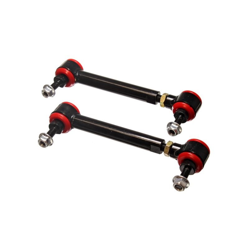 Energy Suspension Universal Red 6-3/4in-7-3/4in inAin Range Pivot Style End Link Set