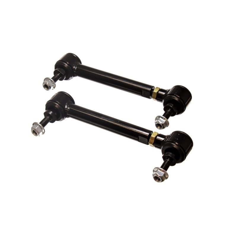 Energy Suspension Universal Black 6-3/4in-7-3/4in inAin Range Pivot Style End Link Set