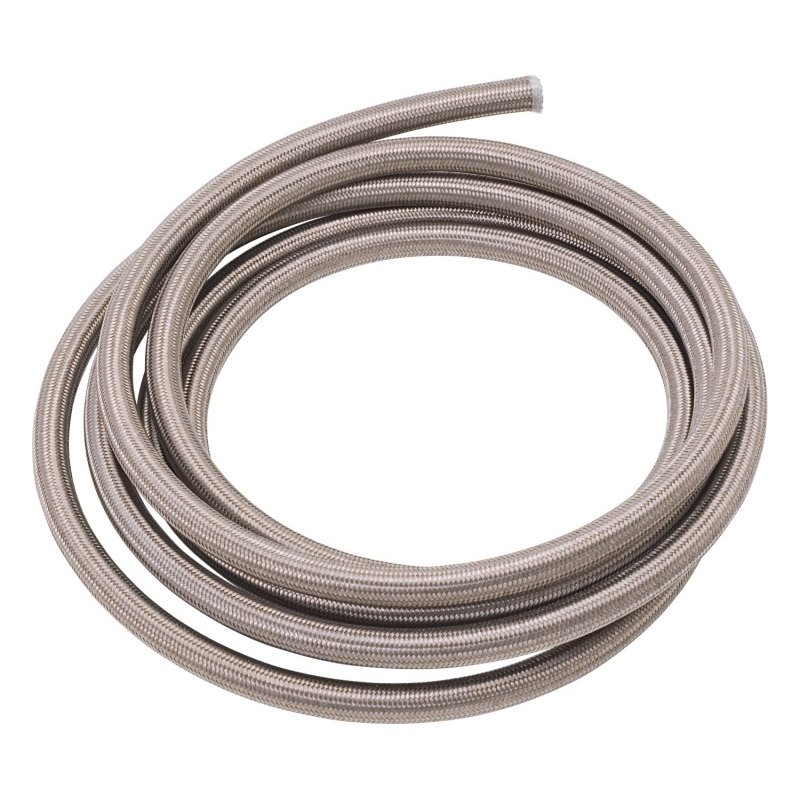 Russell Performance -4 AN ProRace Stainless Steel Braided Hose (Pre-Packaged 20 Foot Roll)