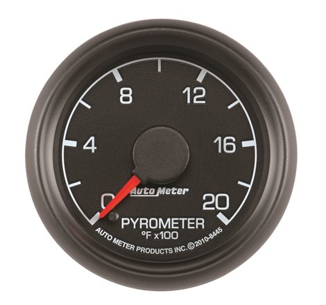 Autometer Factory Match Ford 52.4mm Full Sweep Electronic 0-2000 Deg F EGT/Pyrometer Gauge