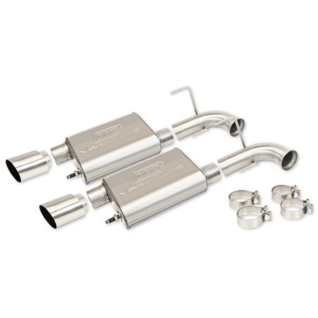 BBK 11-14 Mustang GT VariTune Axle Back Exhaust Kit (Stainless Steel)