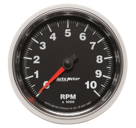 Autometer GS 3-3/8in 10000 RPM In-Dash Tachometer Gauge