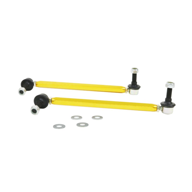 Whiteline 18-19 Kia Stinger Front Sway Bar Link Assembly Heavy Duty Adjustable Steel Ball