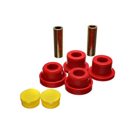 Energy Suspension 99-04 Ford F-350 2WD Red Radius/Strut Arm Bushing Set