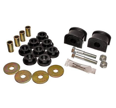 Energy Suspension 95-97 Ford Explorer/Bronco 2WD/4WD 19mm Black Rear Sway Bar Bushing Set