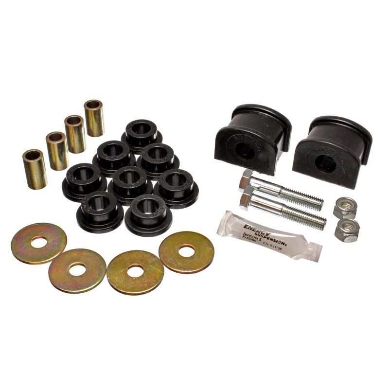 Energy Suspension 95-97 Ford Explorer/Bronco 2WD/4WD 19mm Black Rear Sway Bar Bushing Set