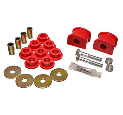 Energy Suspension 95-97 Ford Explorer/Bronco 2WD/4WD 19mm Red Rear Sway Bar Bushing Set