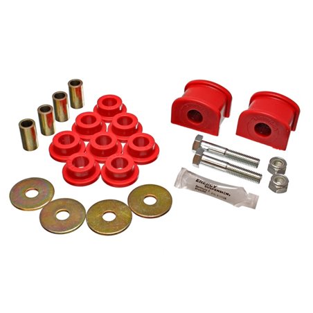 Energy Suspension 95-97 Ford Explorer/Bronco 2WD/4WD 19mm Red Rear Sway Bar Bushing Set