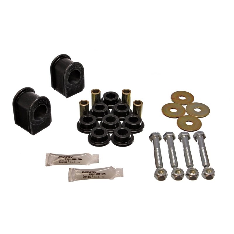 Energy Suspension 99-04 Ford F-250 4WD Black 30mm Rear Sway Bar Bushing Set