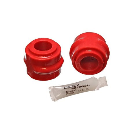 Energy Suspension 05-10 Chrysler 300C RWD/07-10 Charger RWD Red 27mm Front Sway Bar Bushing Set