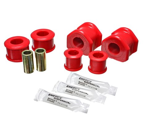 Energy Suspension 11-13 Ford Mustang Red 24mm Rear Sway Bar Bushings