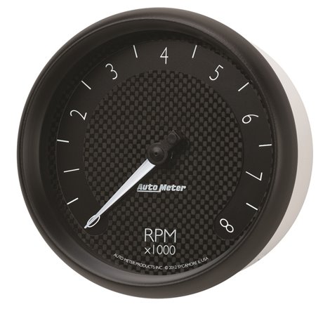 Autometer GT Series 5in In Dash 8K RPM Tachometer