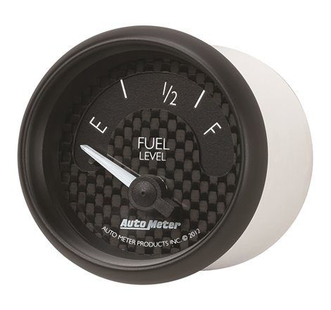 Autometer GT Series 52mm Short Sweep Electronic 73-10 ohms Fuel Level (For most Ford and Chrysler)